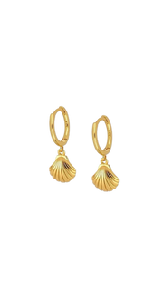 Sea Soul Home Shell Lover Earrings 18K Gold Plated / 925 Silver