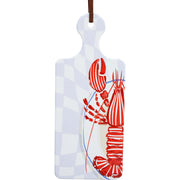 Trivet Rect Lobster Ceramic, Cork 12x30cm