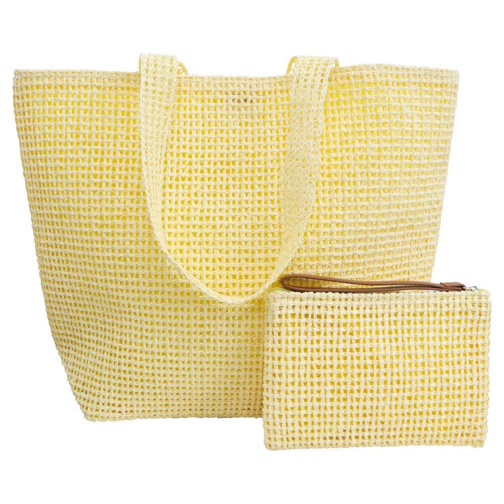 Beach Bag Set Yellow Sunshine