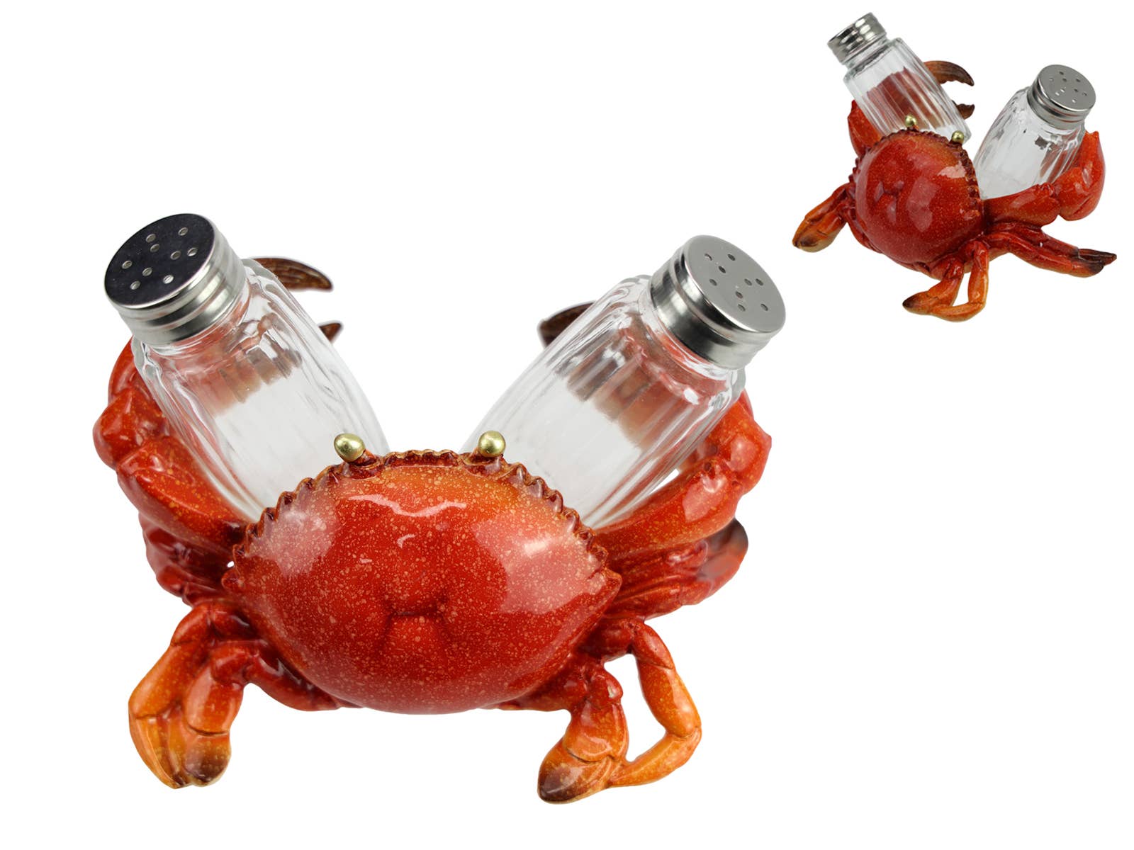 11cm Crab Salt &Pepper Shaker - Land to Coast