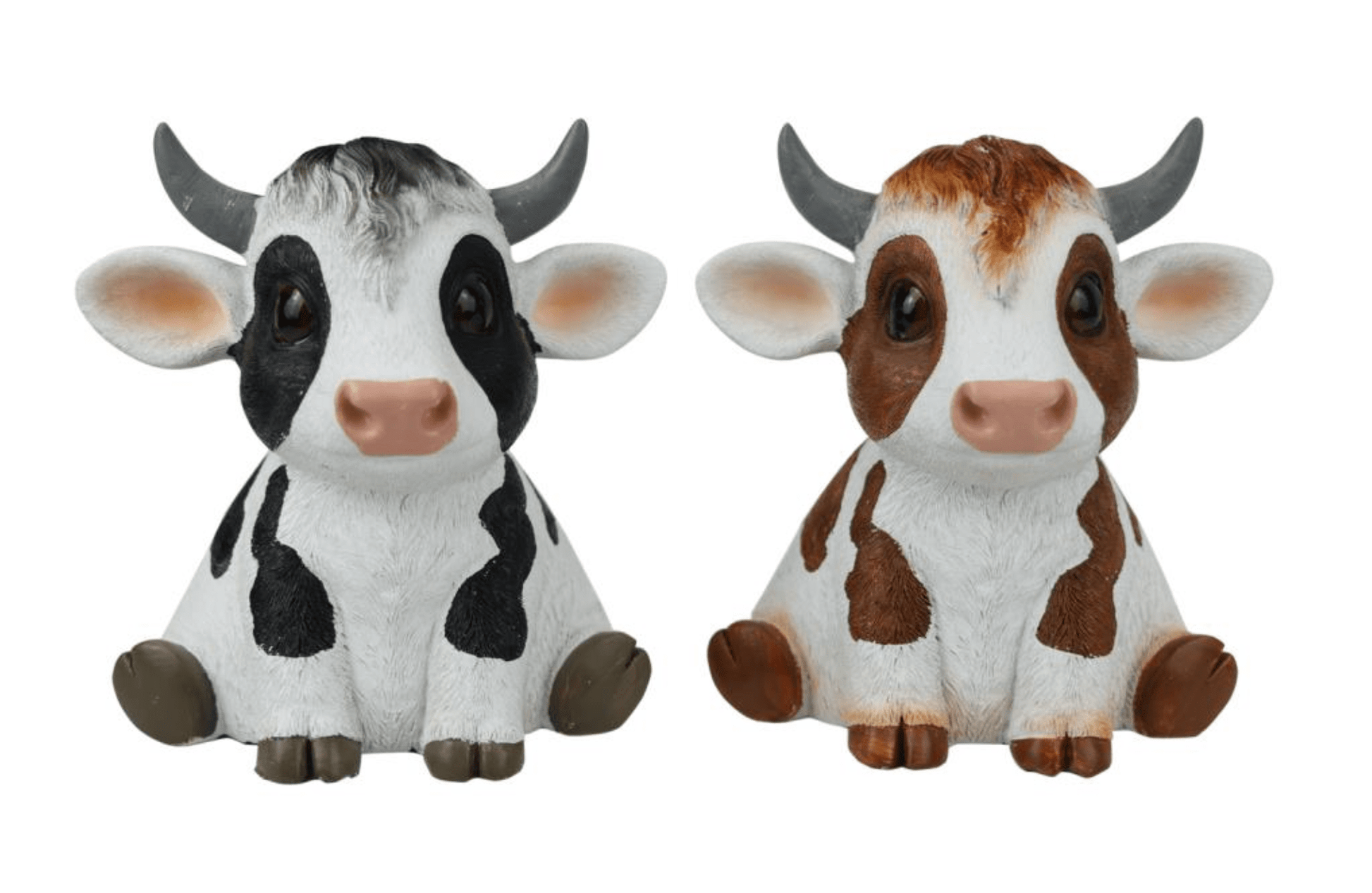 17cm Sitting Cute Cow 2 ass - Land to Coast