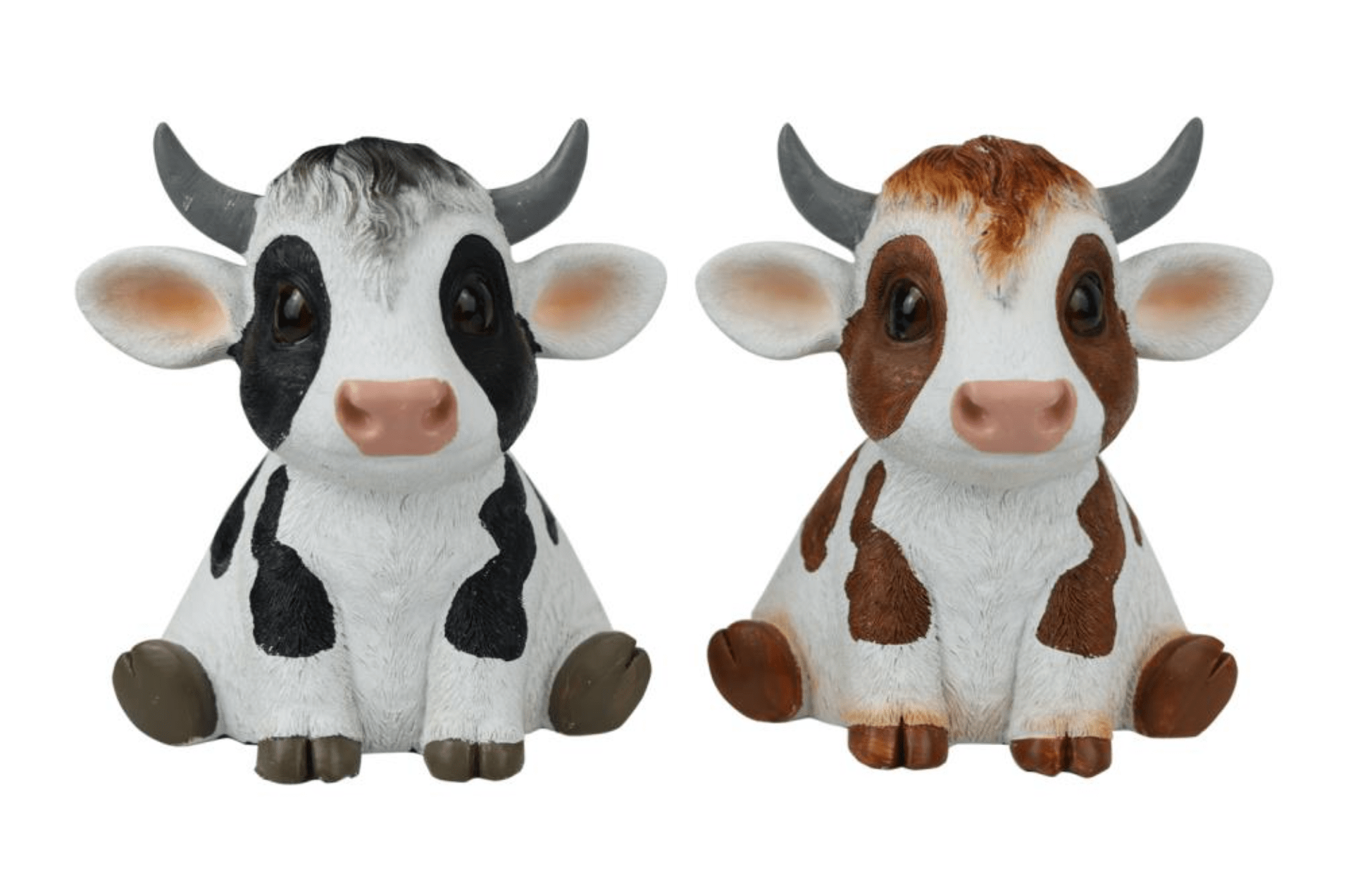 17cm Sitting Cute Cow 2 ass - Land to Coast