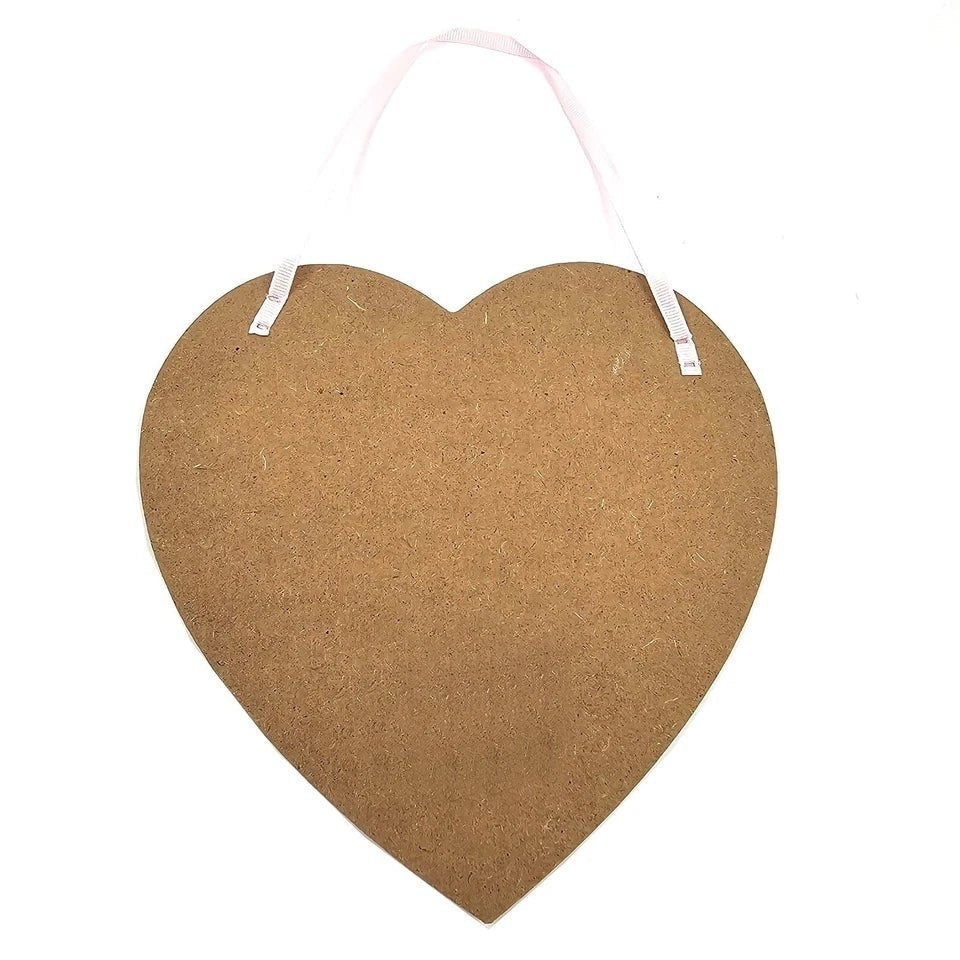 20cm Heart Shape Mum Plaque - Land to Coast