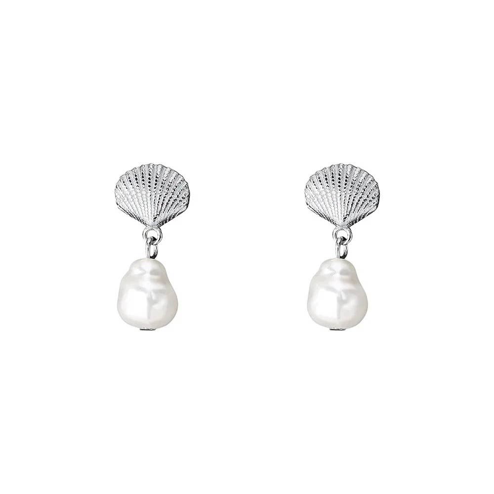 Sea Soul Home Tika Coastal Shell Necklace Women’s Jewellery 925 Sterling Silver Gold
