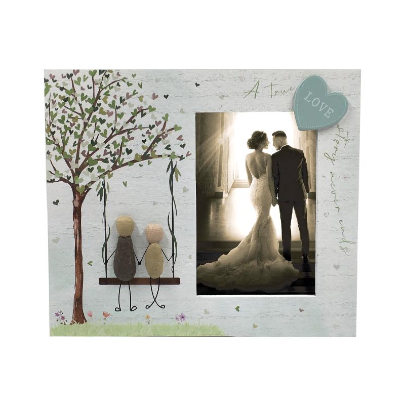 23x20cm Love Photo Frame - Land to Coast