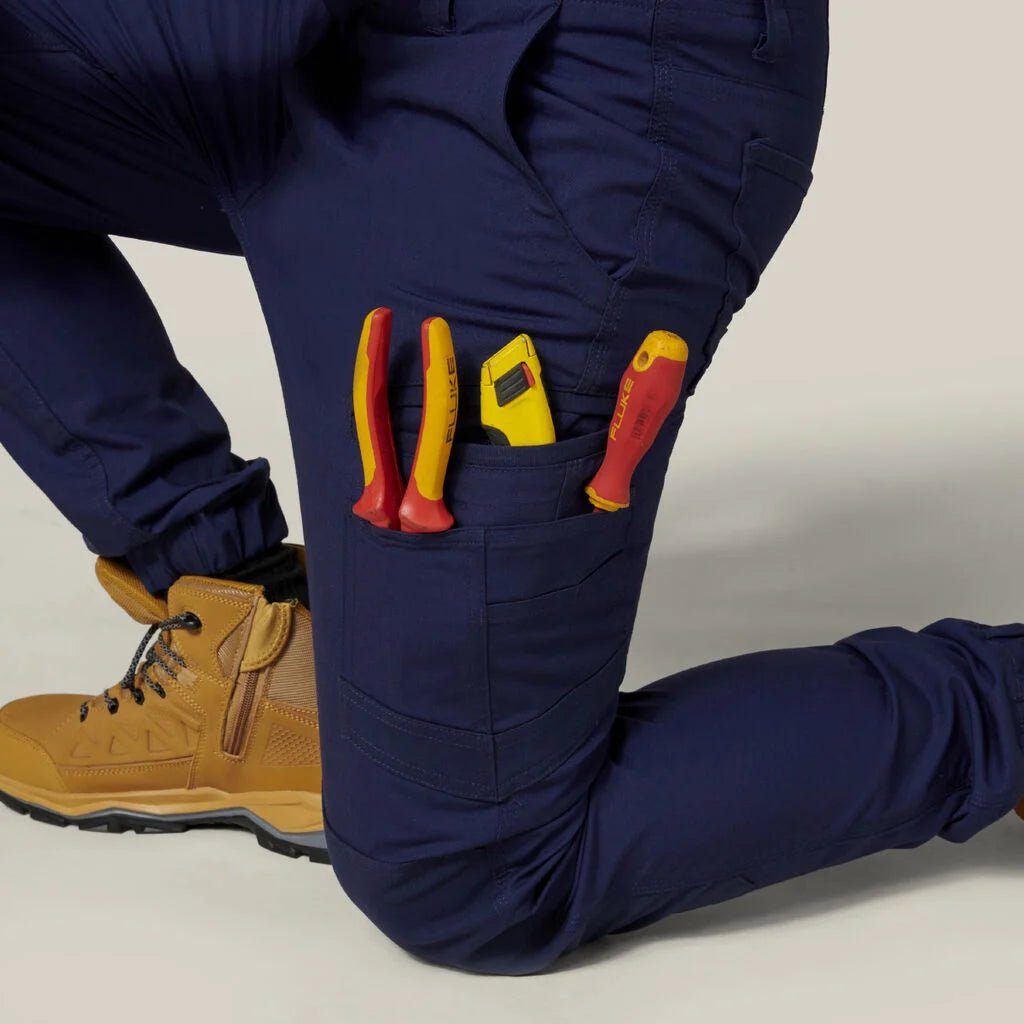 3056 Raptor Rip Resistant Cuffed Cotton Cargo Pant Navy Y02717 - Land to Coast