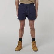 3056 ToughMaxx Work Short Navy Elastic Waist Utility Pockets Navy Y05164 - Land to Coast