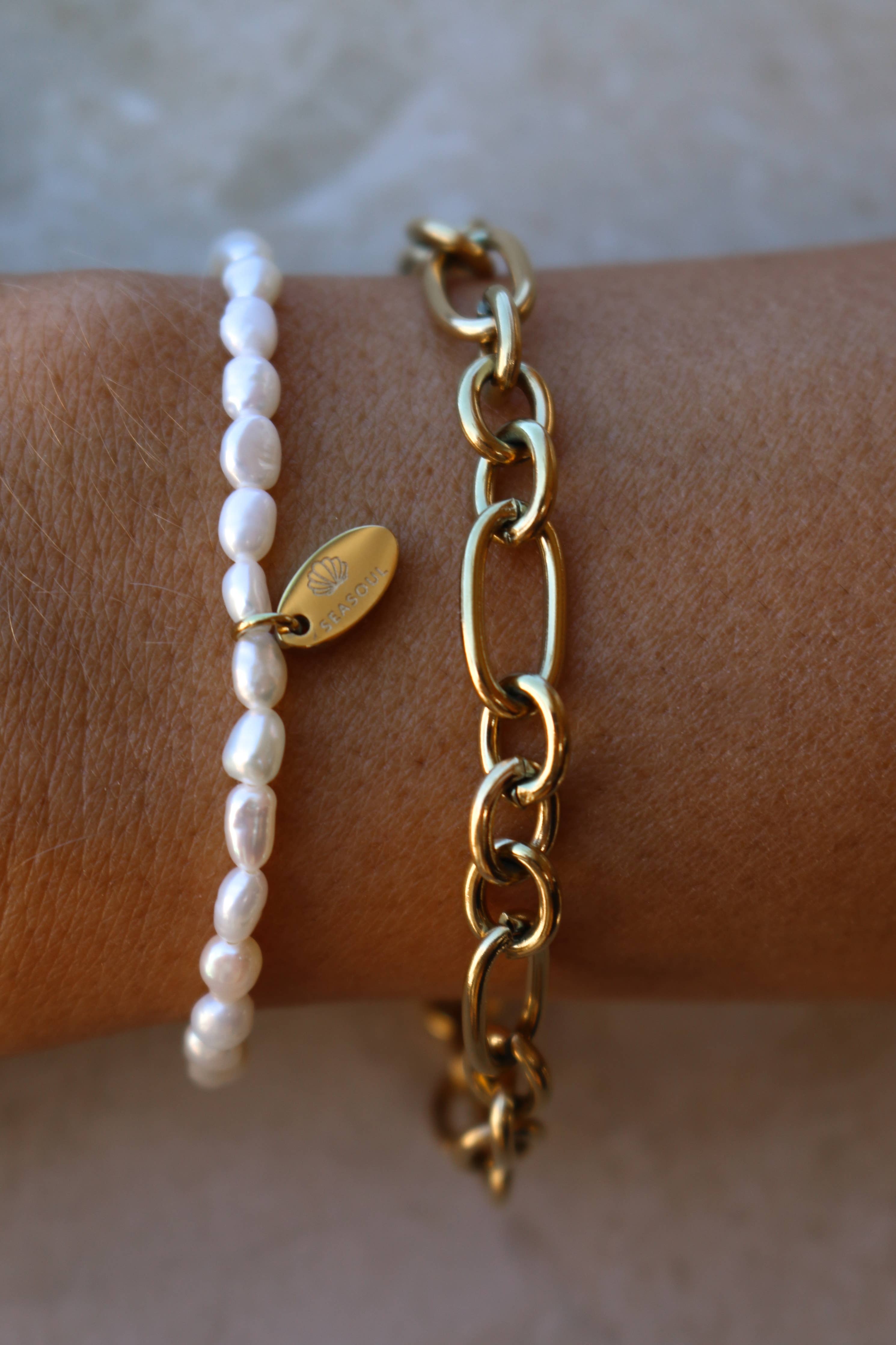 Sea Soul Home Freshwater Pearl Bracelet Natural Pearls