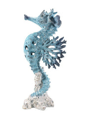 40cm Seahorse in Coral Finish - Land to Coast