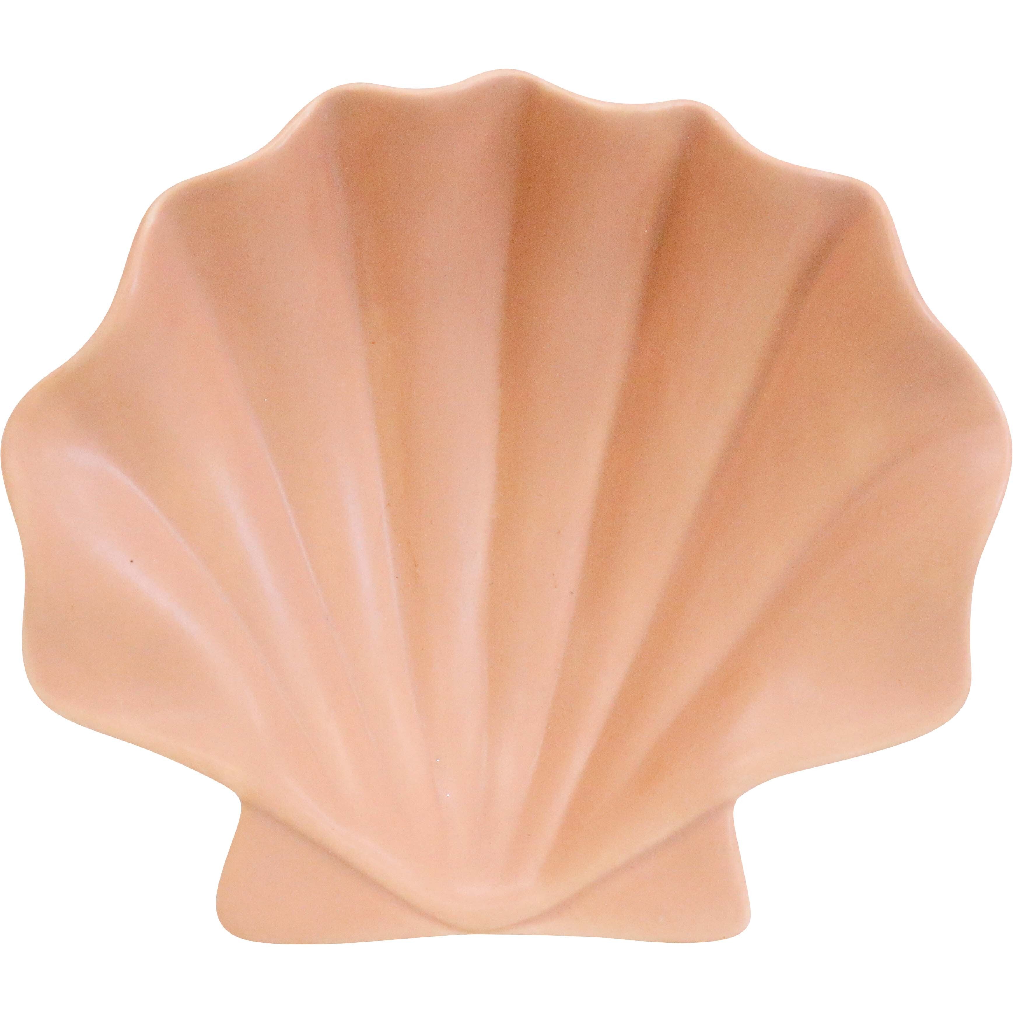 Shell Plate Tuscan Beach Coastal Ceramic Gift 17x14x4cm