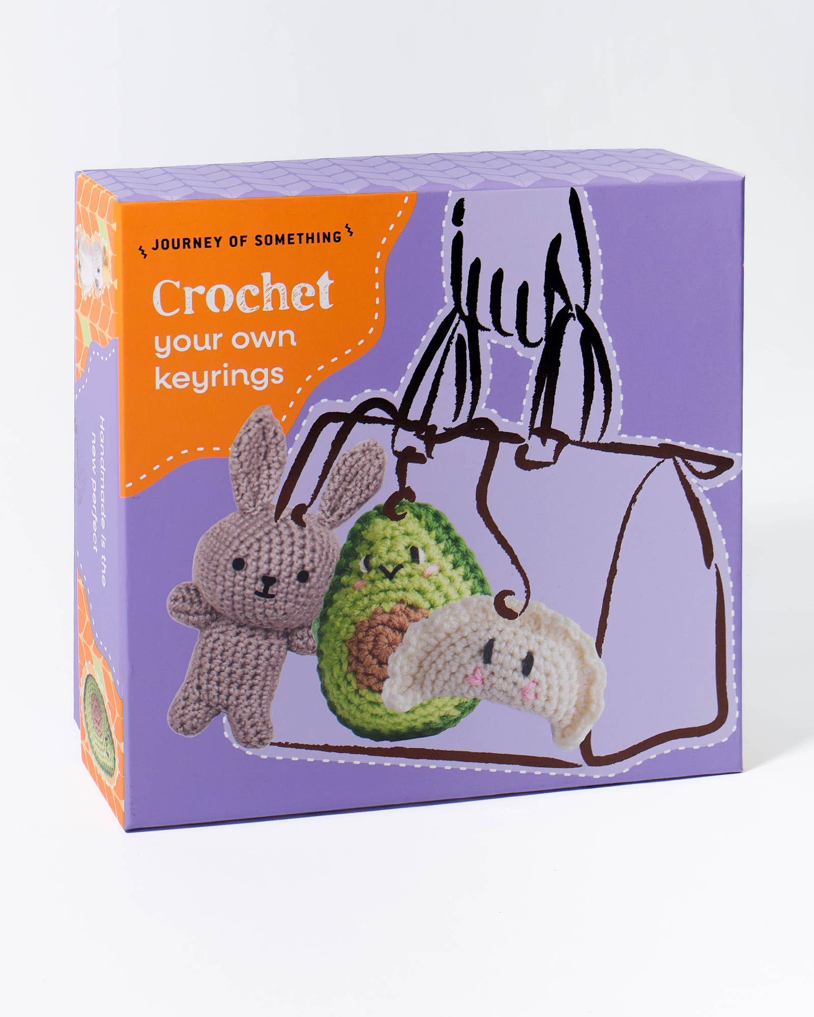 Crochet your own Keyring set