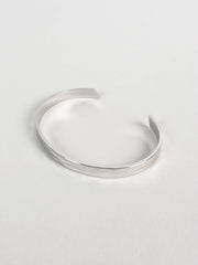 Toro Skinny Open Cuff Sterling Silver Plated Bangle