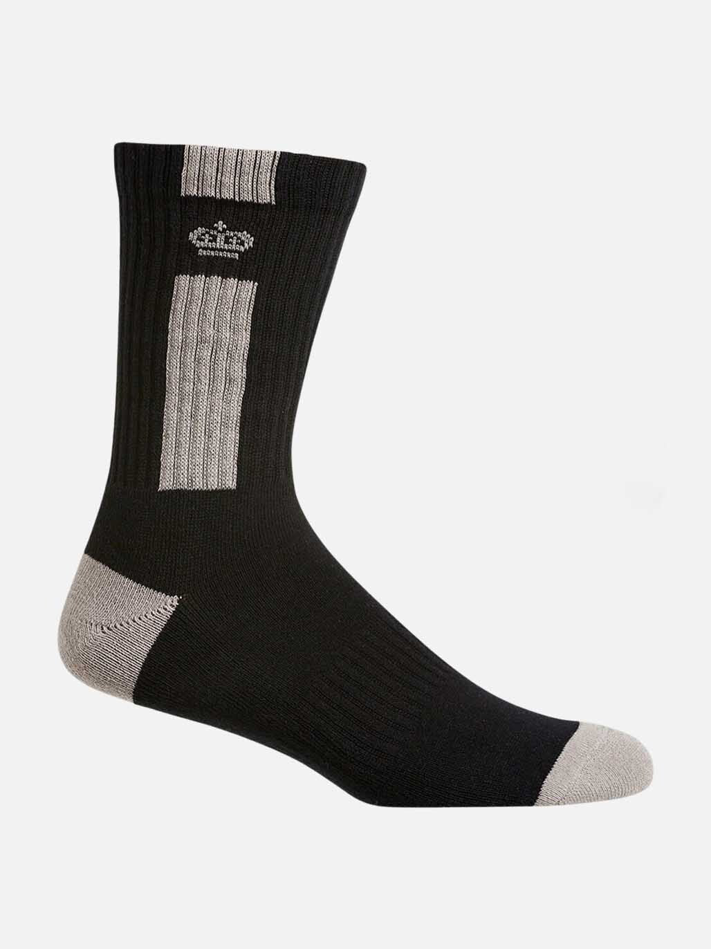 KingGee Men’s Cotton Crew Work Socks 5Pack Comfort Multi-Coloured K09035