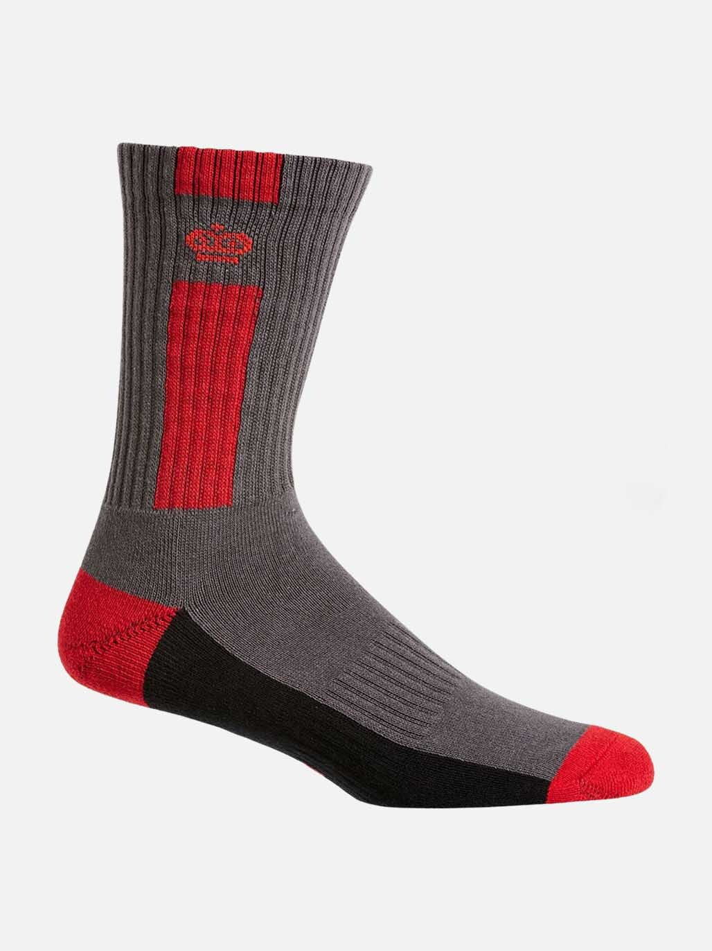 KingGee Men’s Cotton Crew Work Socks 5Pack Comfort Multi-Coloured K09035
