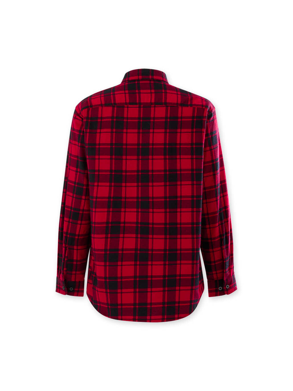 Hard Yakka Core LS Closed Front Flannel Work Shirt Durable RED CHECK Y04006