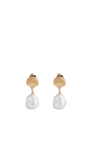 Sea Soul Home Tika Coastal Shell Necklace Women’s Jewellery 925 Sterling Silver Gold
