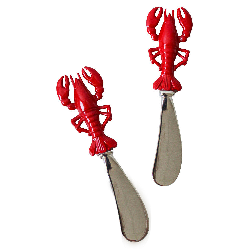 Spreader S/2 Lobster Coastal Gift