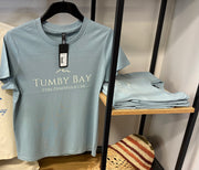 Tumby Bay Core Wave Tee Womens Pale Blue Casual Tee TBCWTW-S