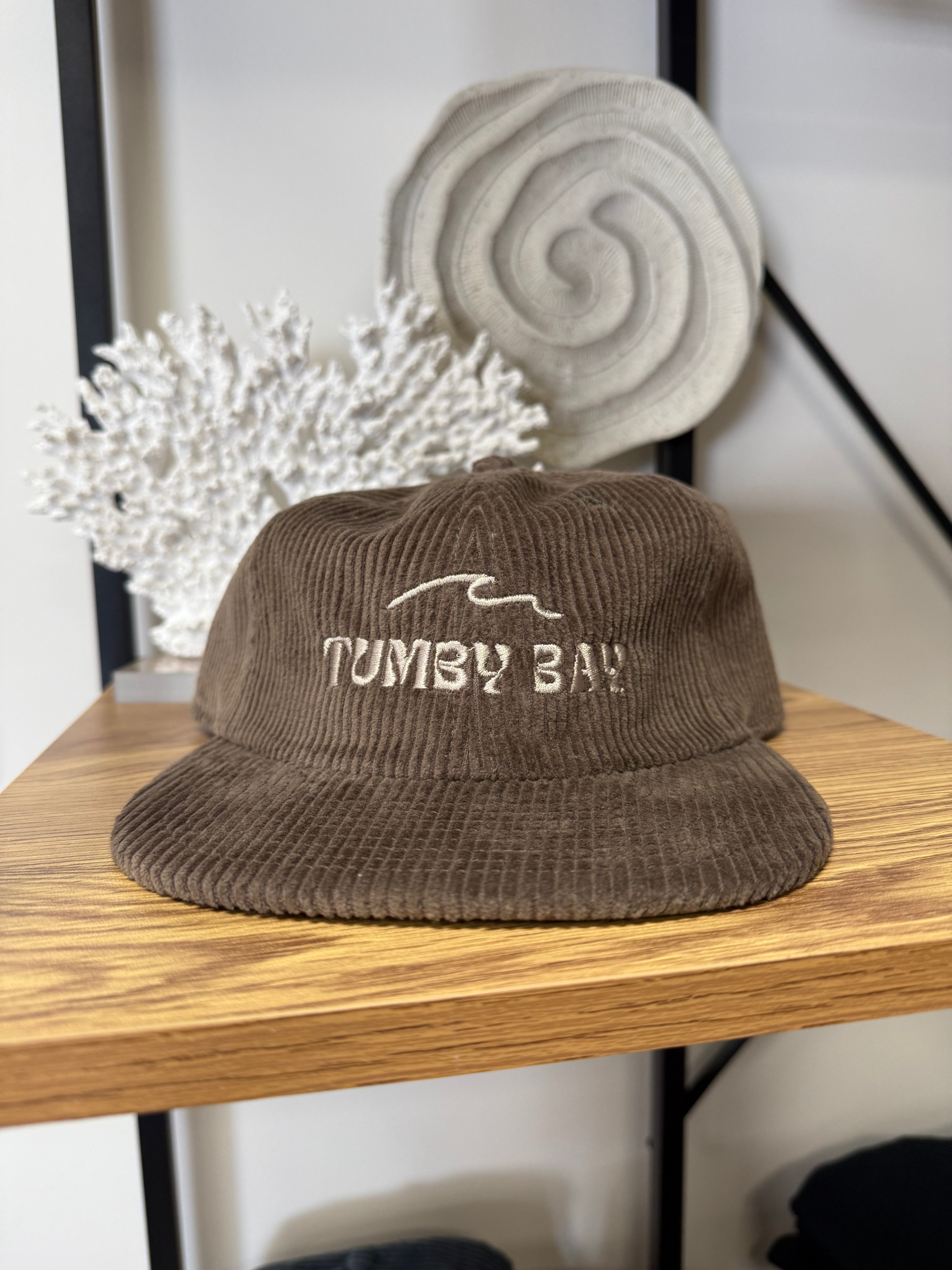 Tumby Bay Classic Corduroy Wave Cap Coastal Style Hat