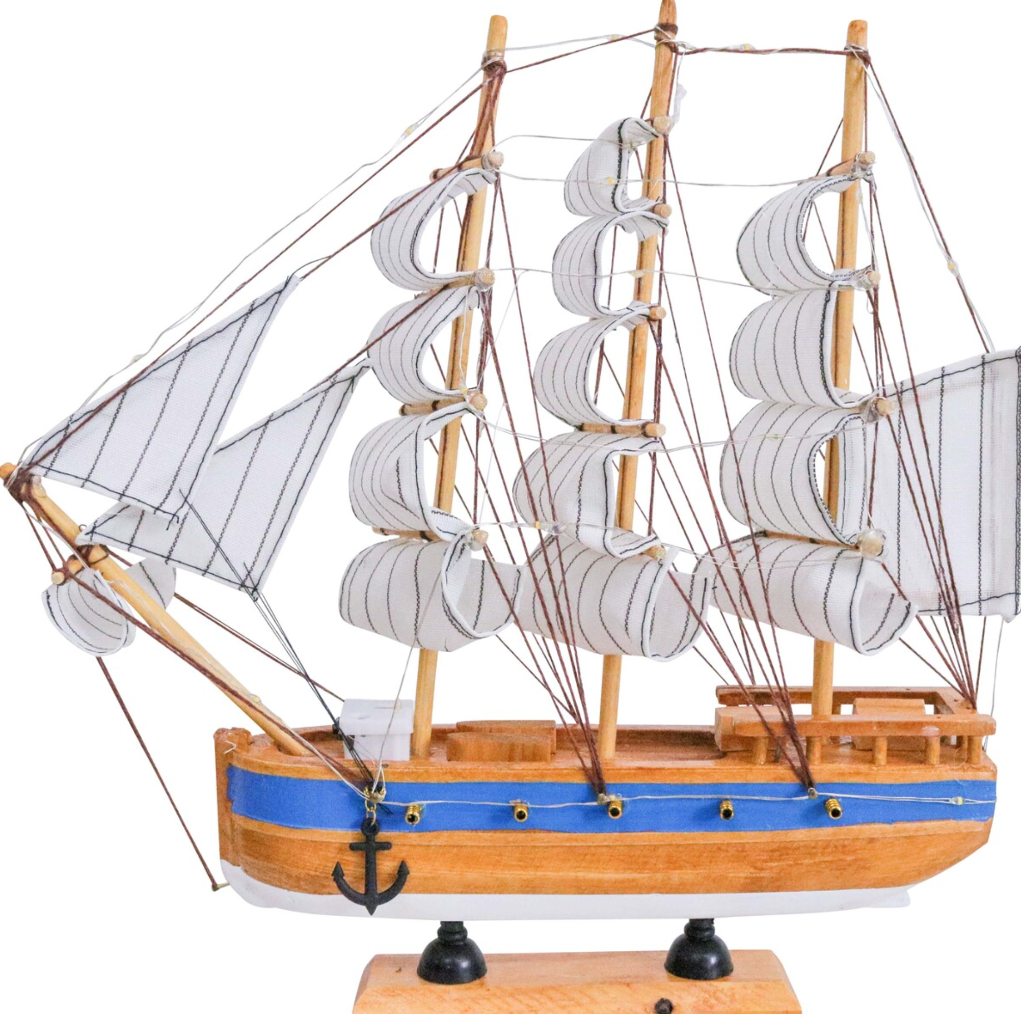LED Light Sailing Ship Coastal