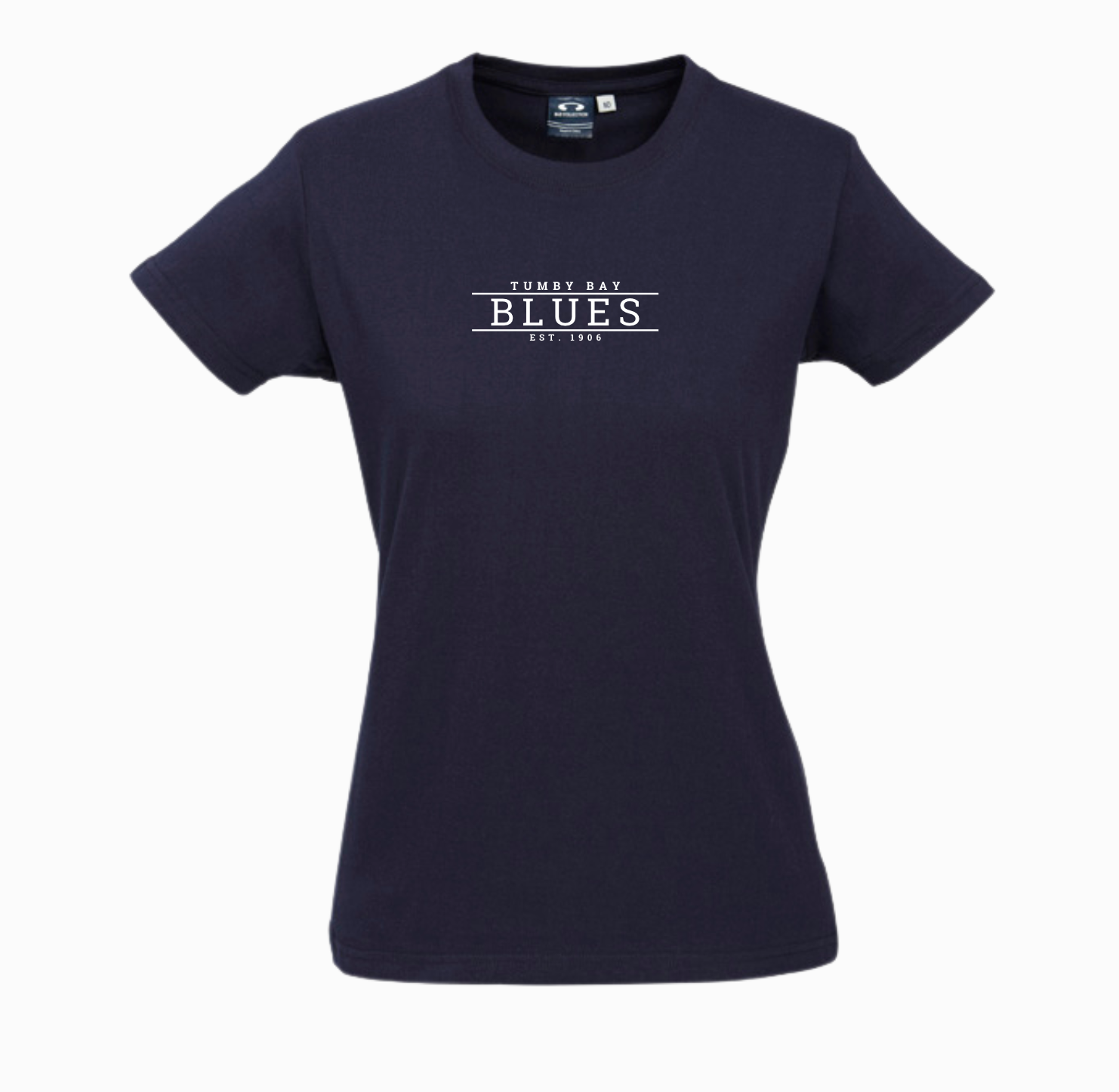 Tumby Bay Blues Womens Shirt DTG Print Short Sleeve Tee T10022