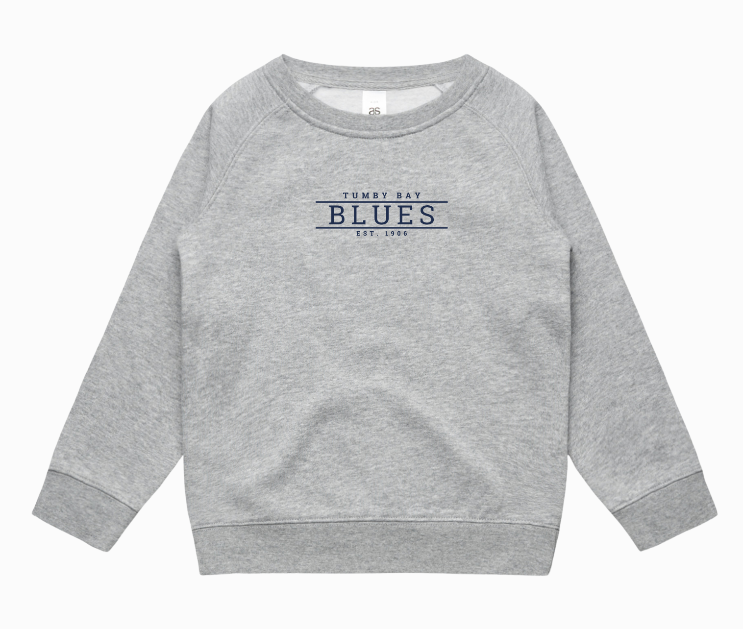 Tumby Bay Blues Kids Supply Crew Embroidered  3031