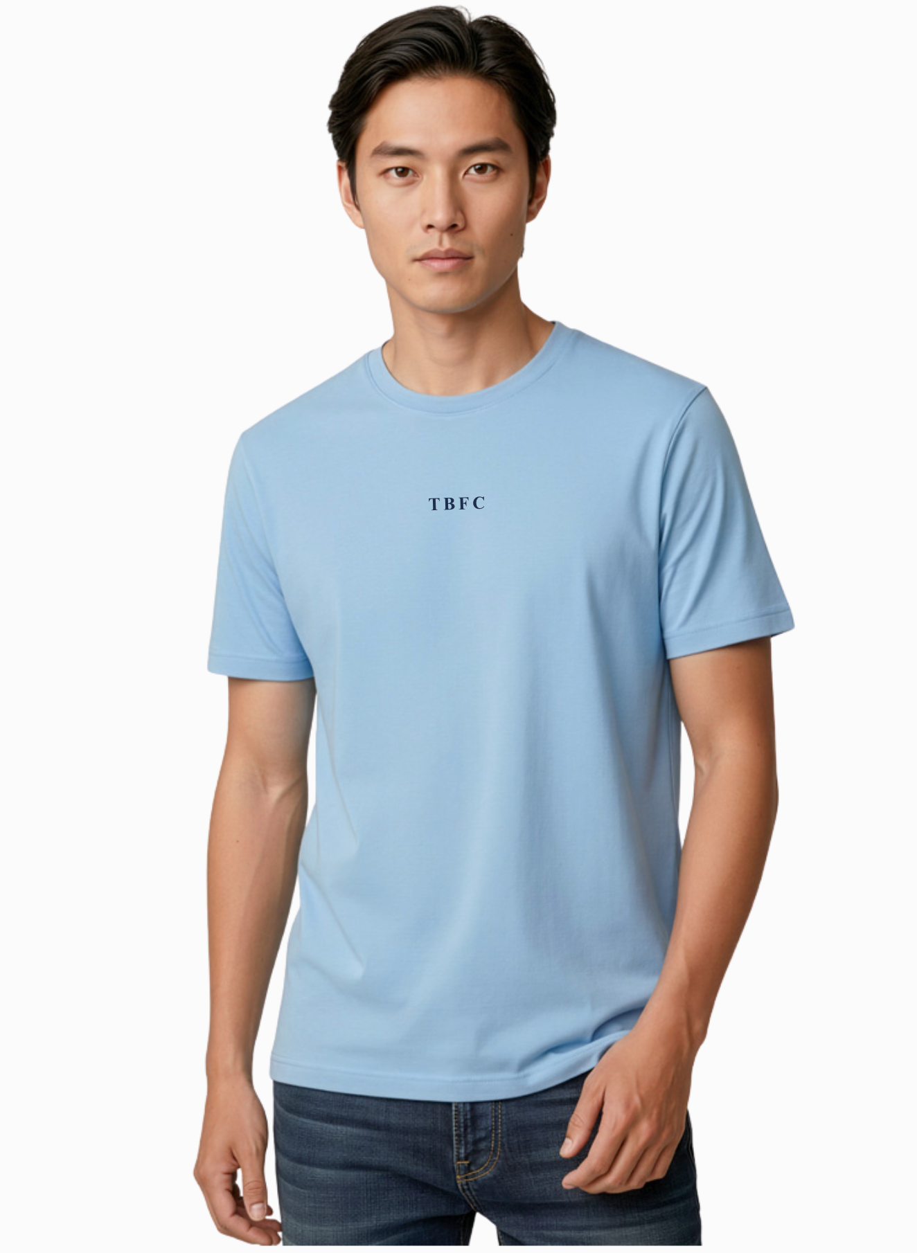 Tumby Bay Blues Mens TBFC Shirt Blue Short Sleeve Tee T10012