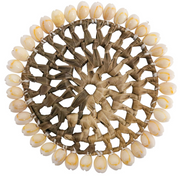 Shell Mat Sml Beach Costal mat Size: approx 10x10x1cm