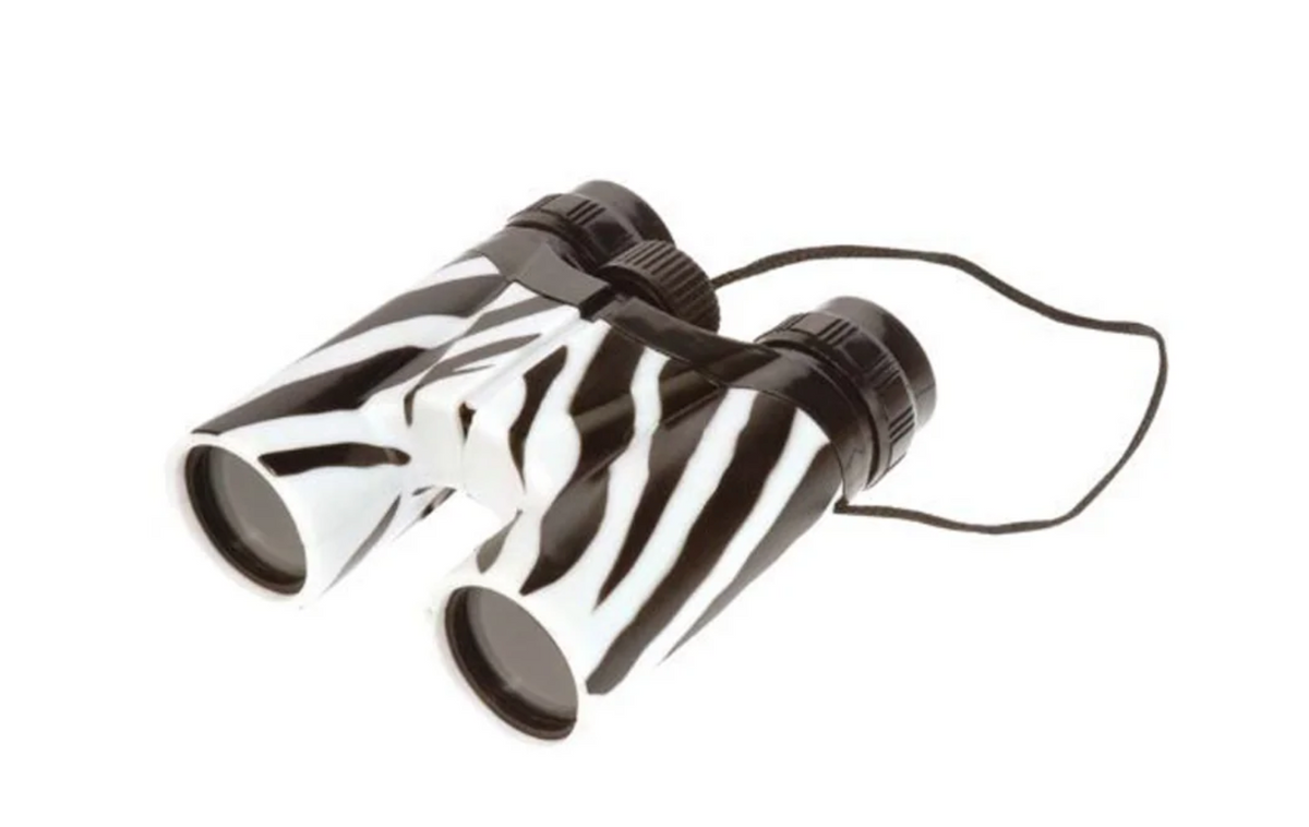 Wild Republic Binoculars Zebra Print Kids Explorer