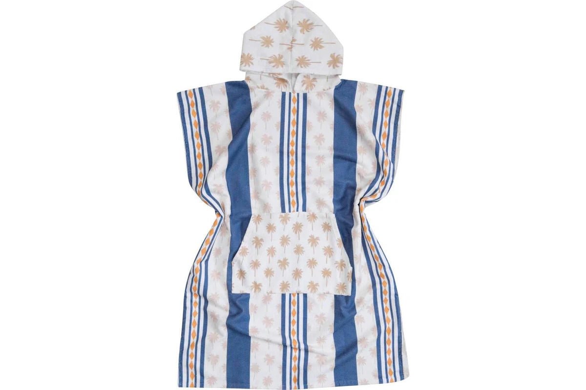 Adult Towel Poncho Nautical - Land to Coast