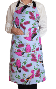 Apron (Heavy Drill) - Blue Galah - Land to Coast