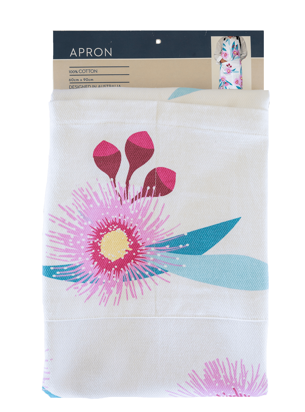 Apron (Heavy Drill) - Flowering Gum - Land to Coast