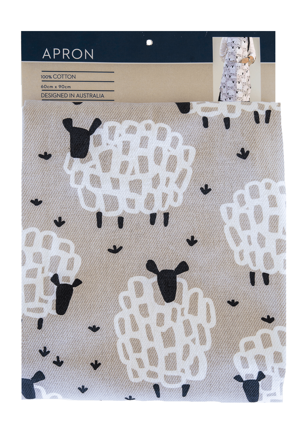 Apron (Heavy Drill) - Grey Sheep - Land to Coast