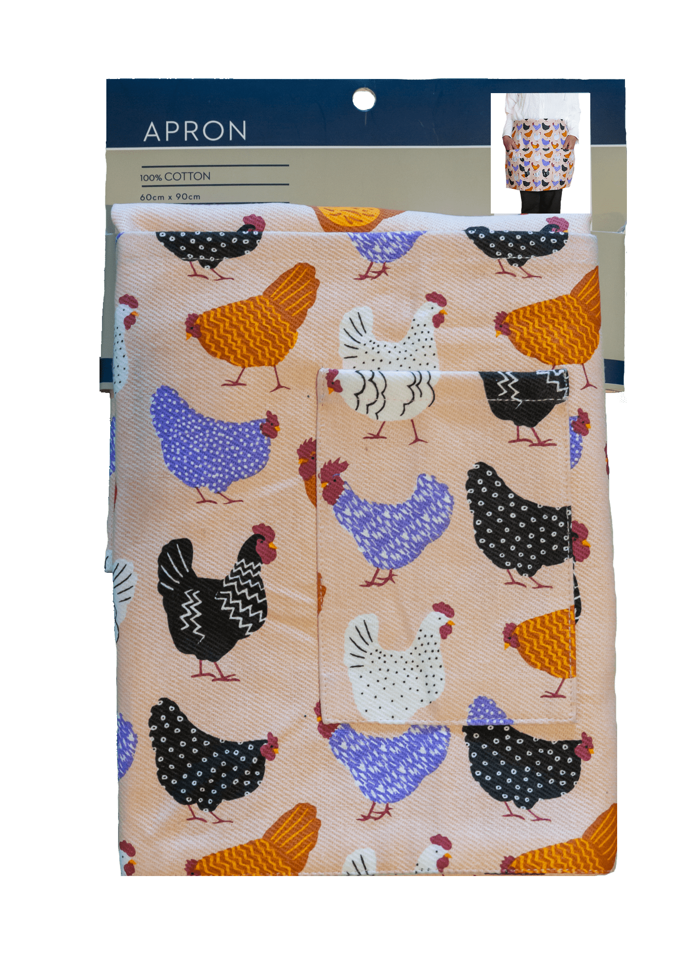Apron (Heavy Drill) Waist - Bright Hens - Land to Coast