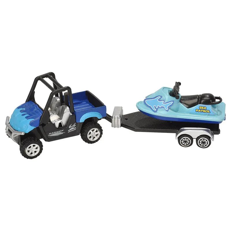 Aquatic Truck With Trailer - 5" - Land to Coast
