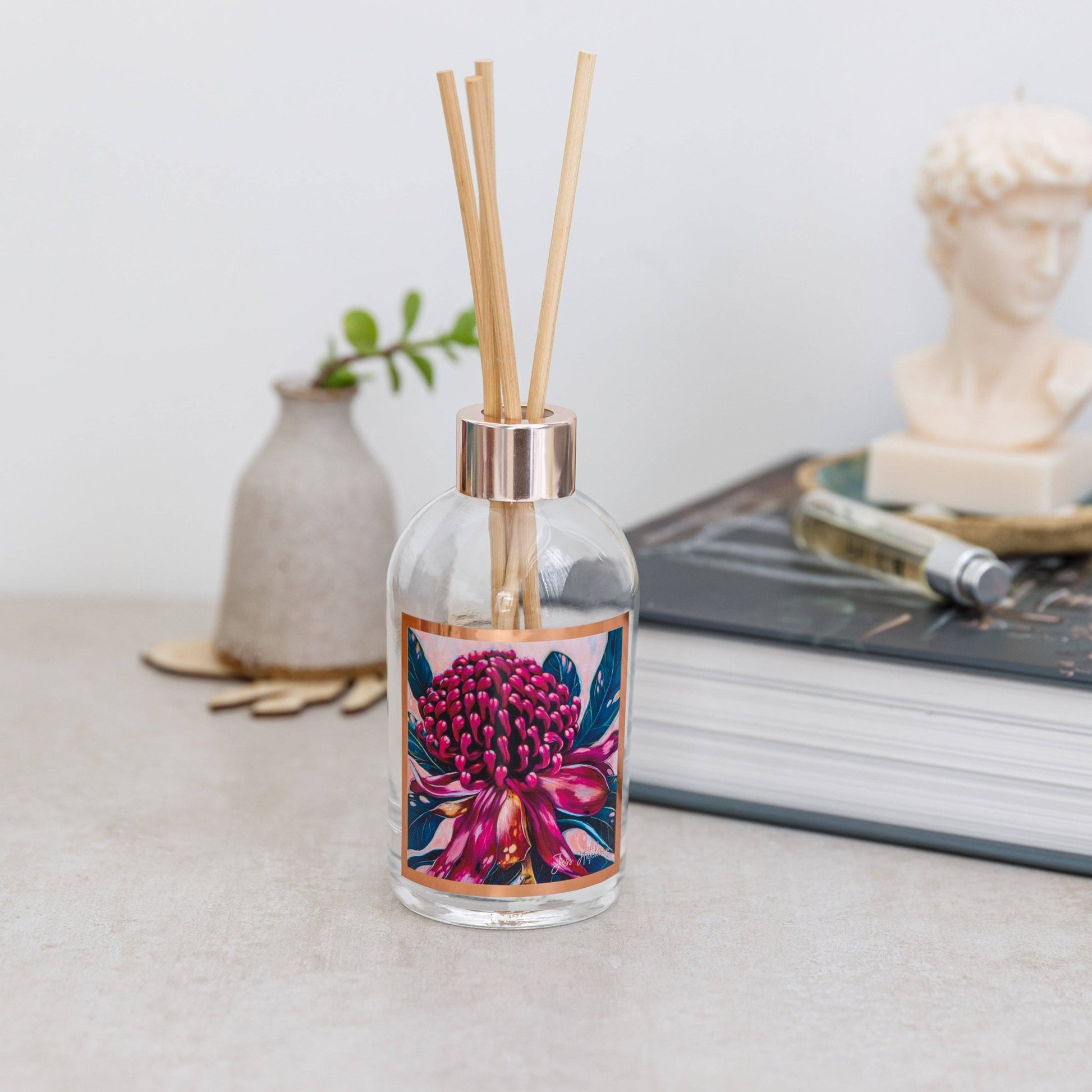 Australian artist reed diffuser | Kakadu plum | 200ml - Land to Coast