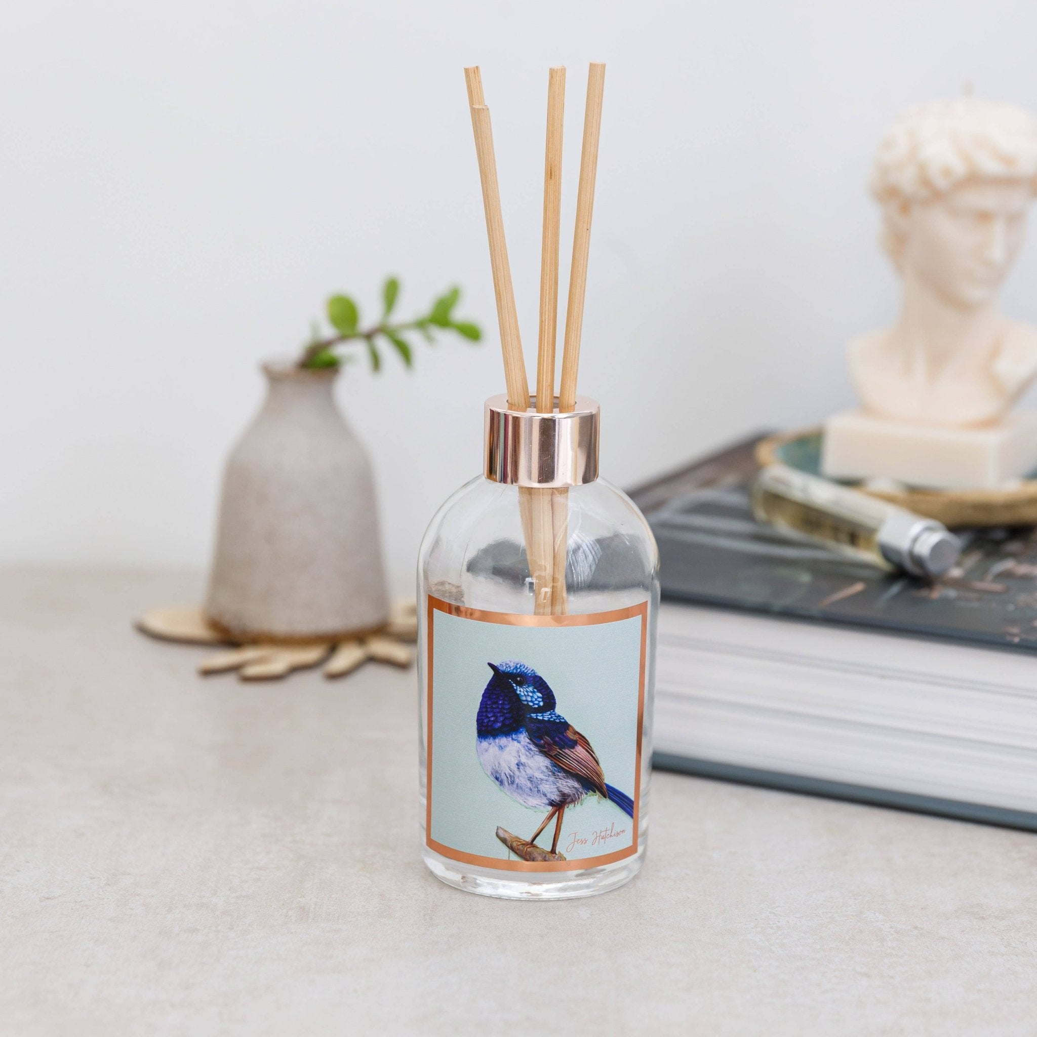 Australian artist reed diffuser | lemon myrtle | 200ml - Land to Coast