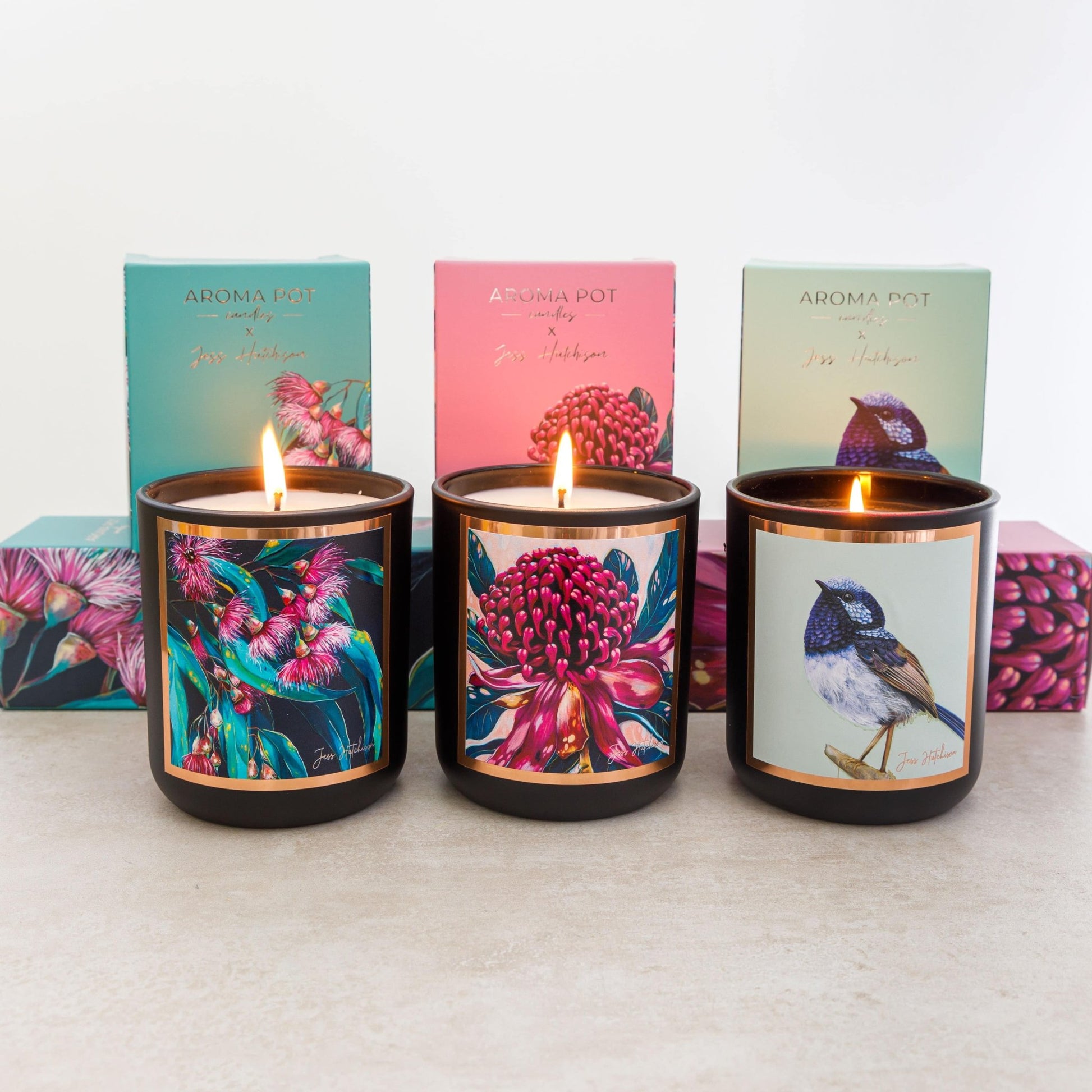 Australian artist soy candle | Australian bush | 50+hrs - Land to Coast