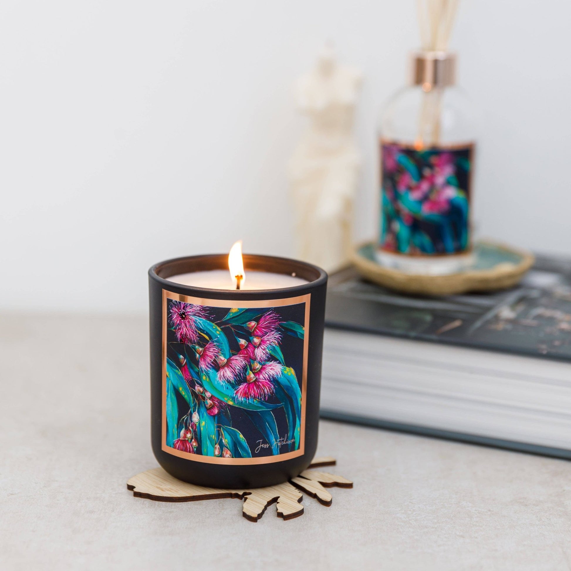 Australian artist soy candle | Australian bush | 50+hrs - Land to Coast