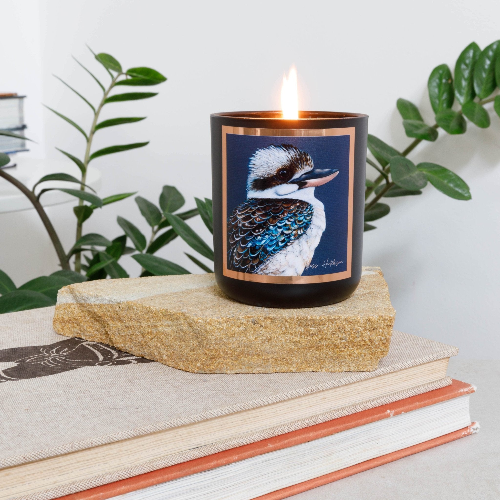 Australian artist soy candle | Australian Sandalwood | 50+hrs - Land to Coast