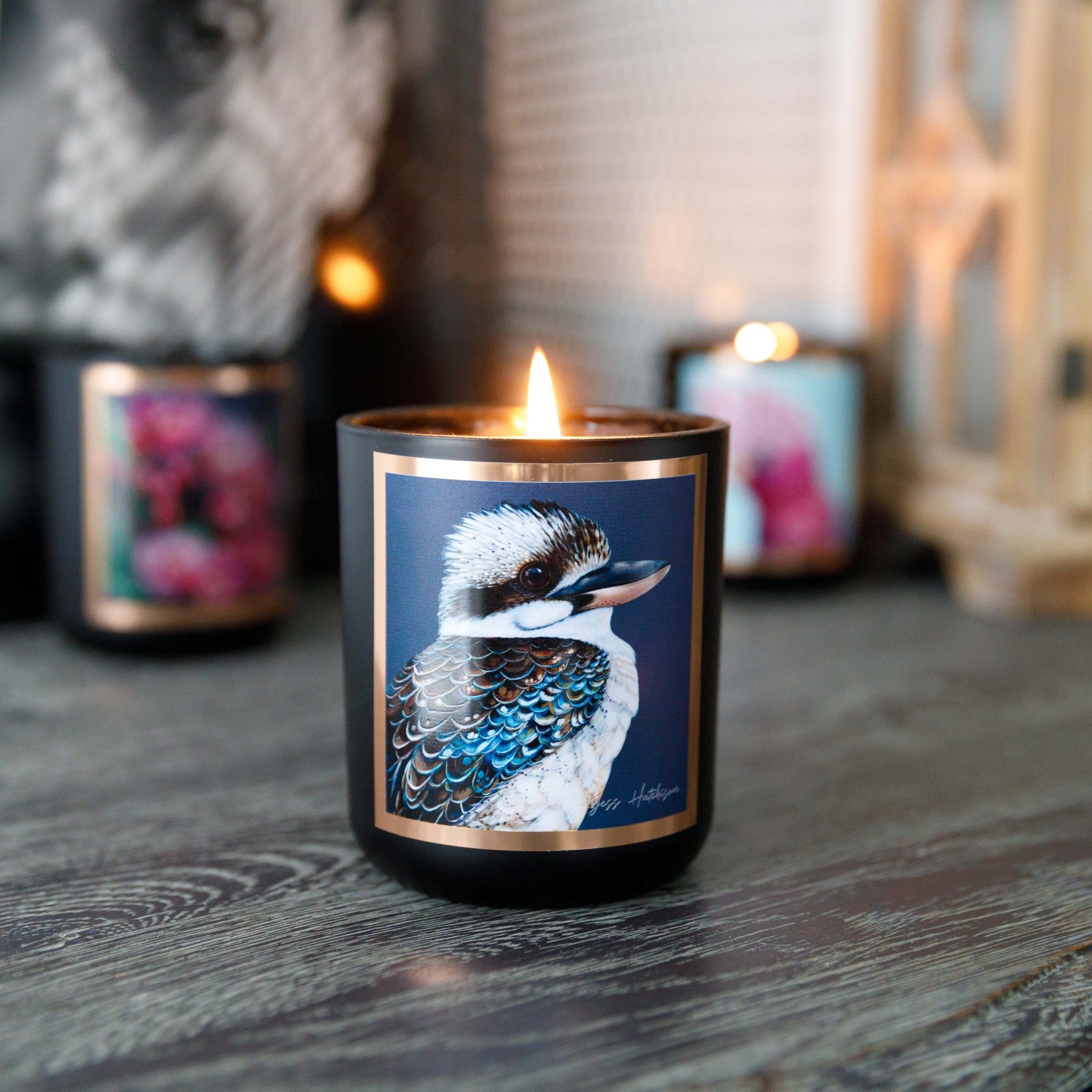 Australian artist soy candle | Australian Sandalwood | 50+hrs - Land to Coast