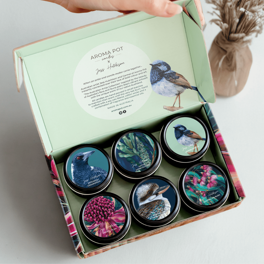 Australian candle sample pack | artist mini tins | 90+hrs - Land to Coast
