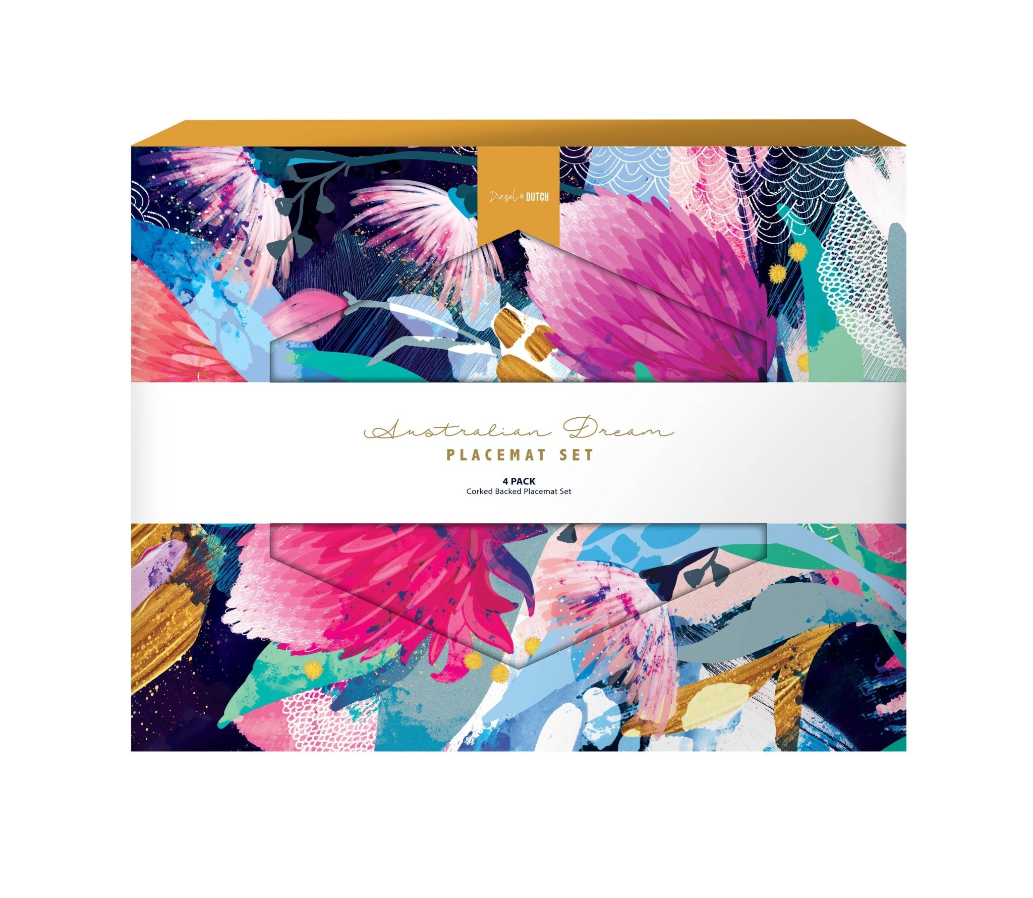 Australian Dream 4pc Placemat Set [4] - Land to Coast