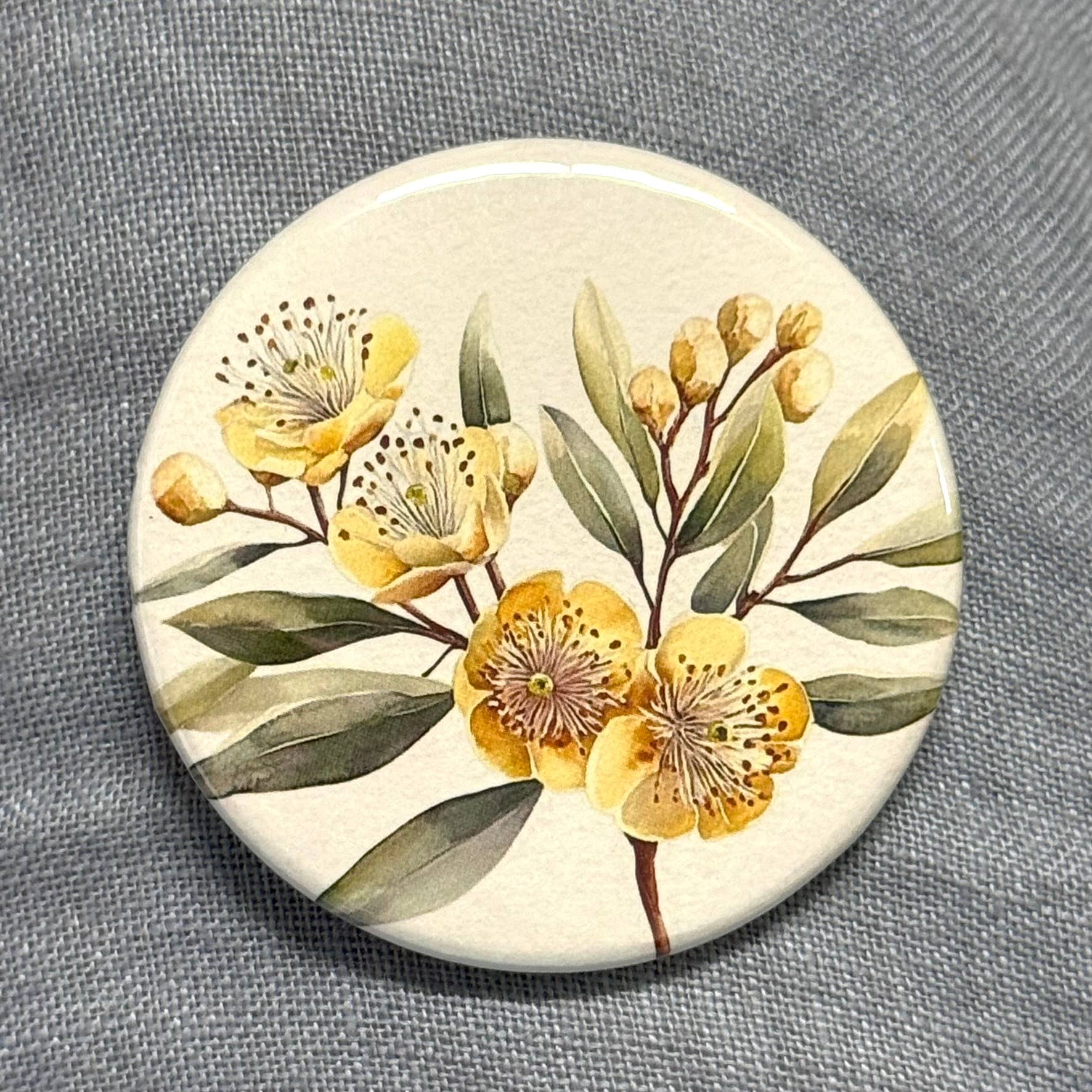 AUSTRALIAN FLORALS Large Magnets set of 4 - SET B - Land to Coast