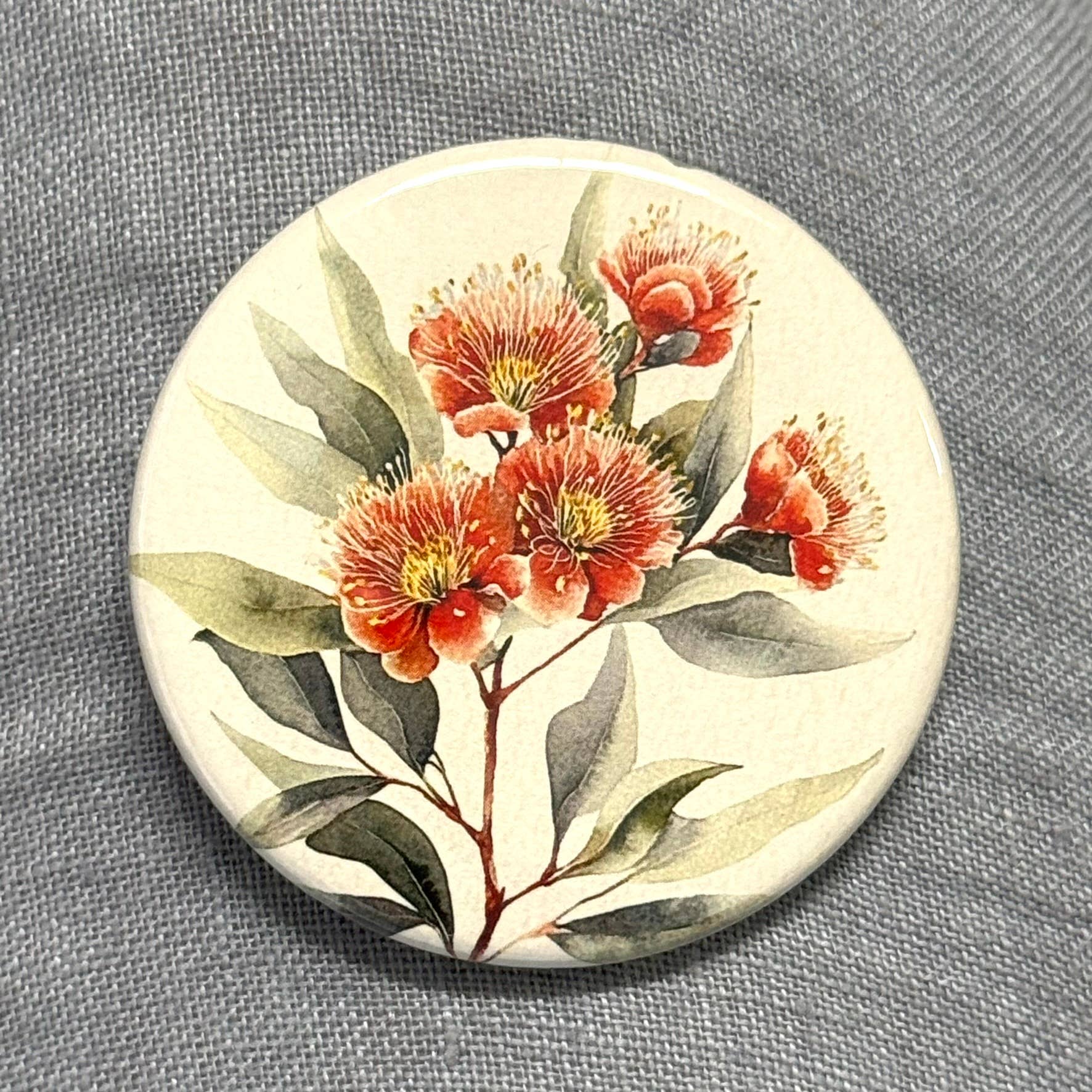 AUSTRALIAN FLORALS Large Magnets set of 4 - SET B - Land to Coast