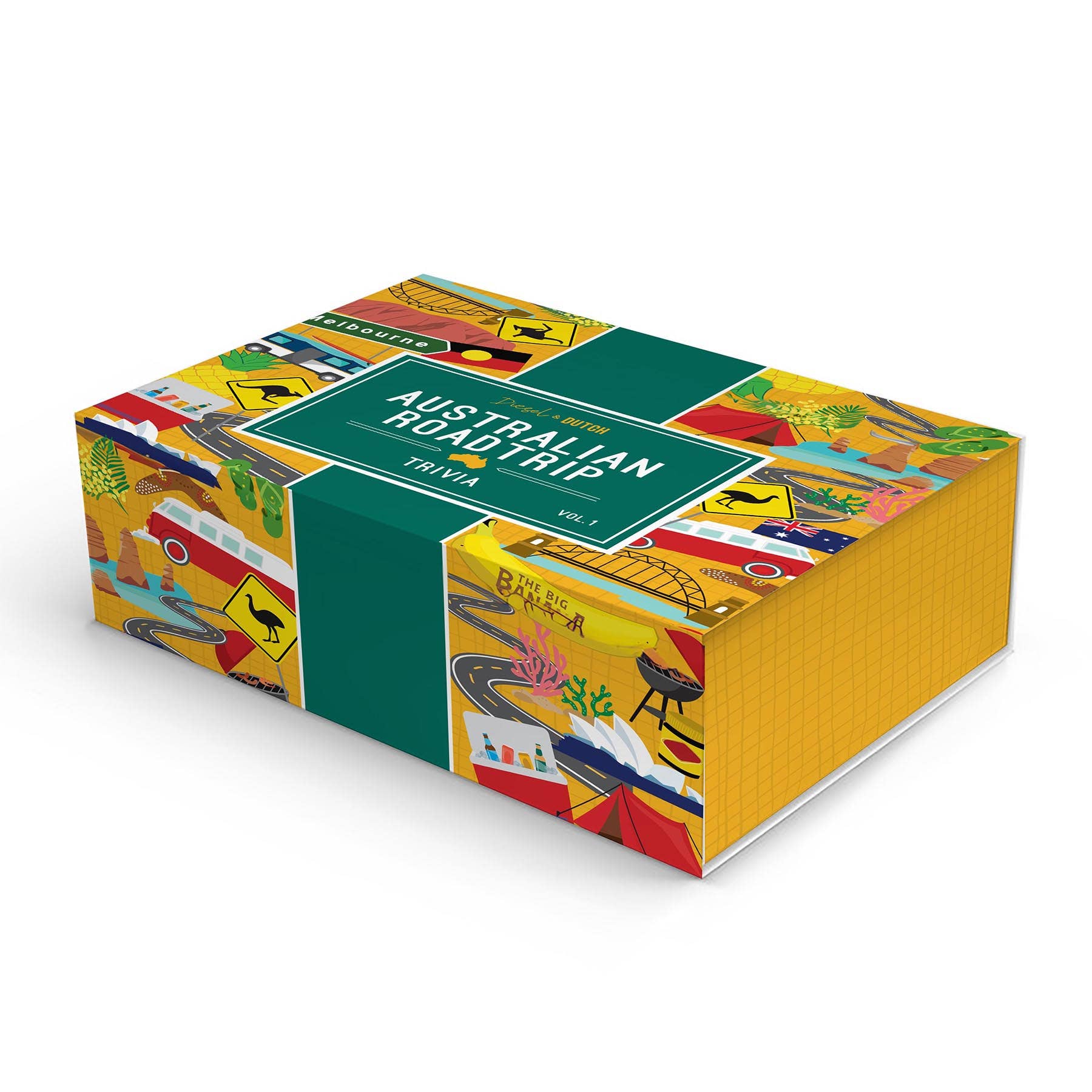 Australian Road Trip Trivia Box - Land to Coast