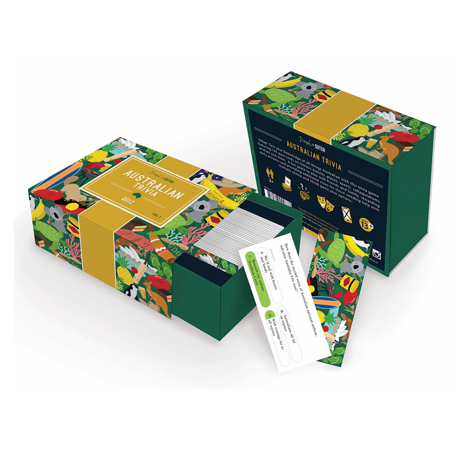 Australian Trivia Box - Land to Coast