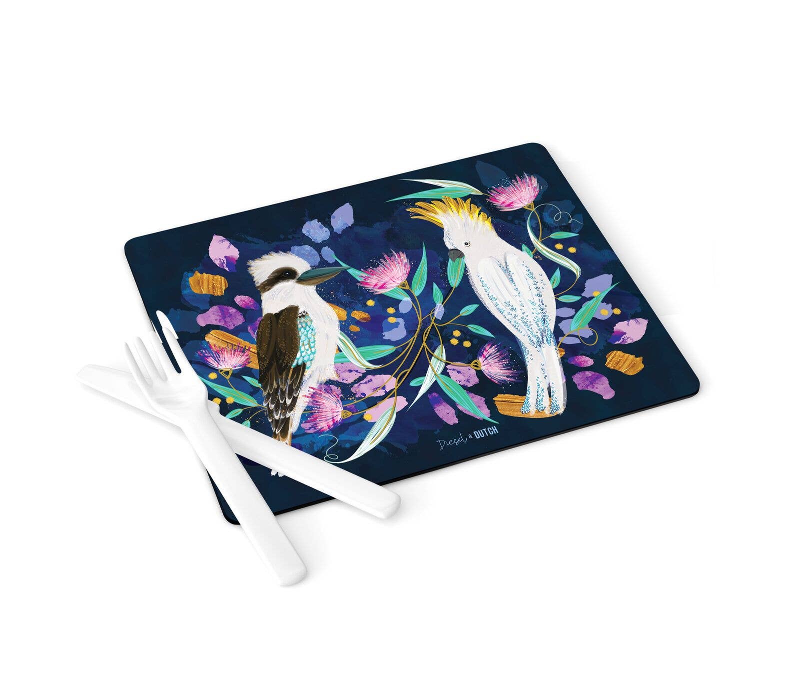 Australiana Birds 4pc Placemat Set [4] - Land to Coast