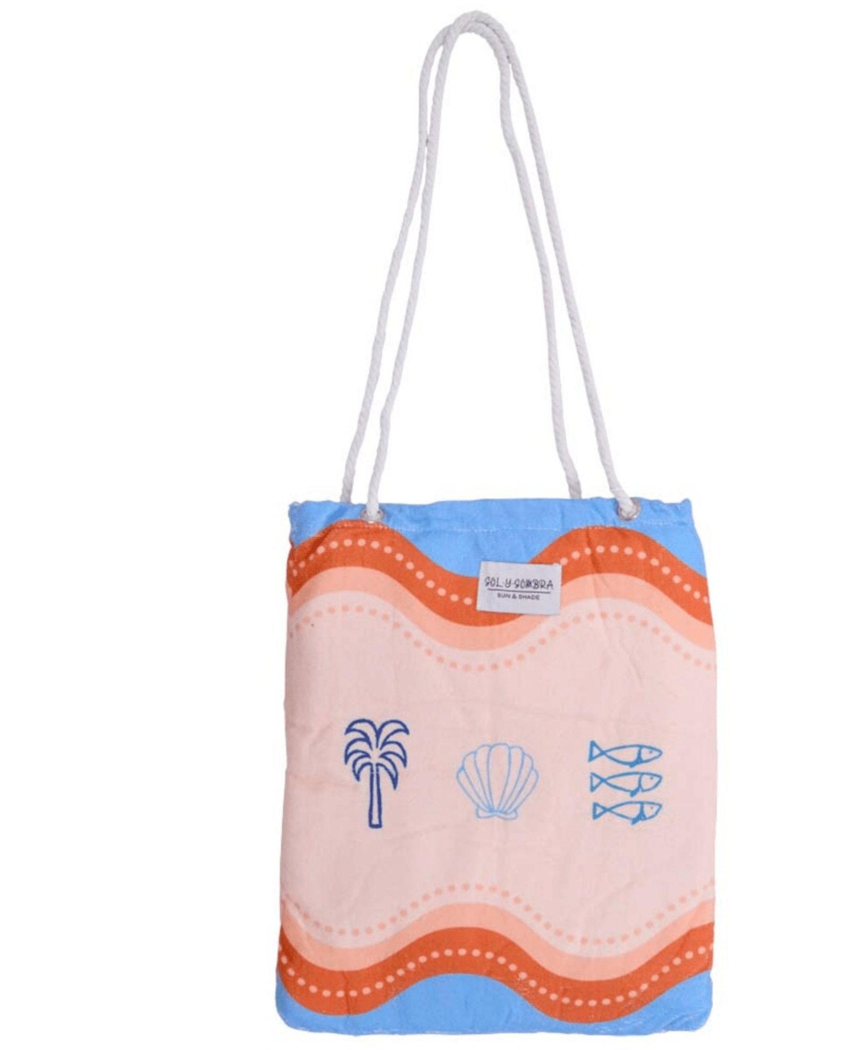 Beach Towel in Bag Mediterranean - Land to Coast
