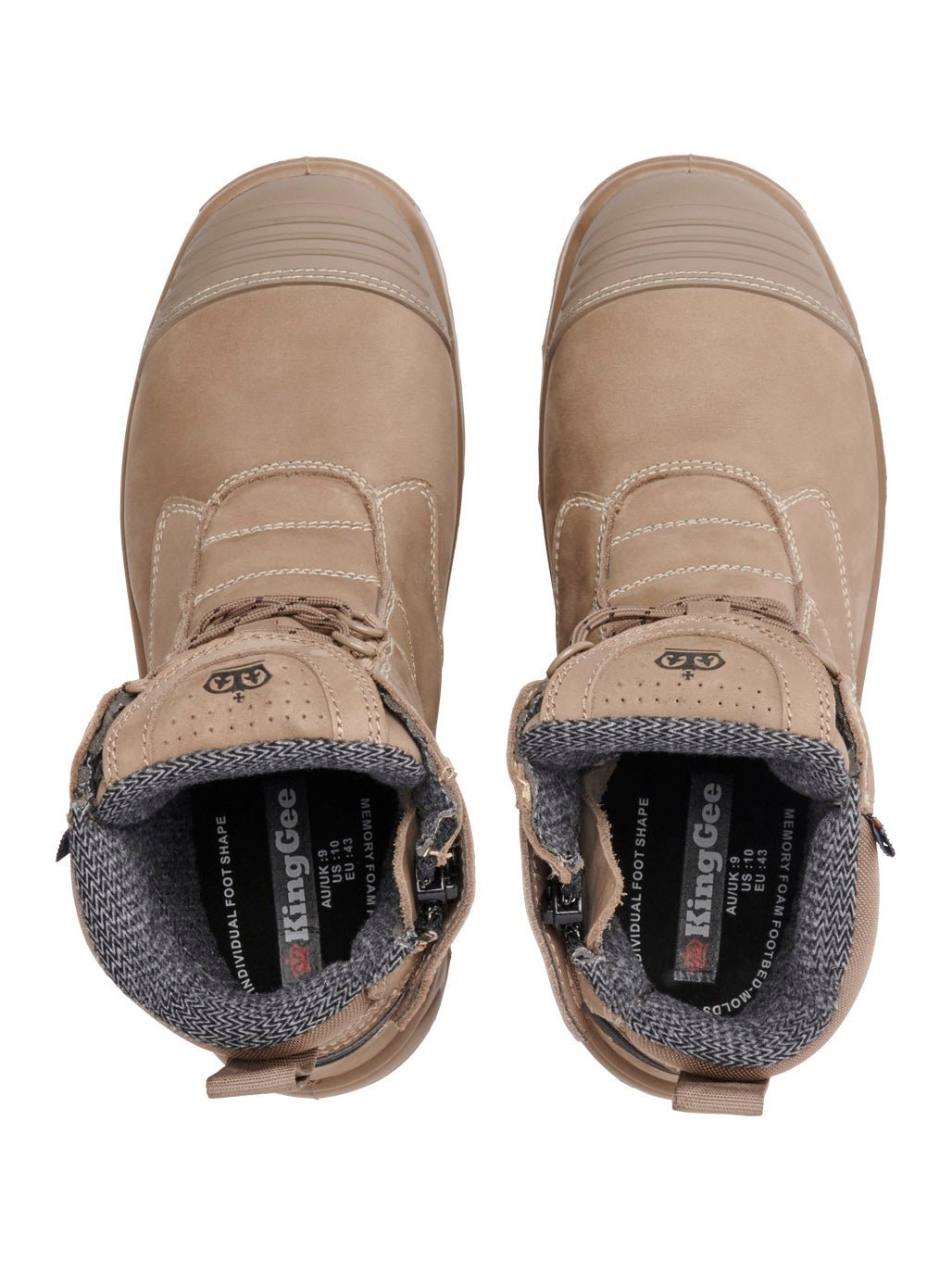 Bennu 6Z Puncture Resistant Work Boots Stone K28010 - Land to Coast